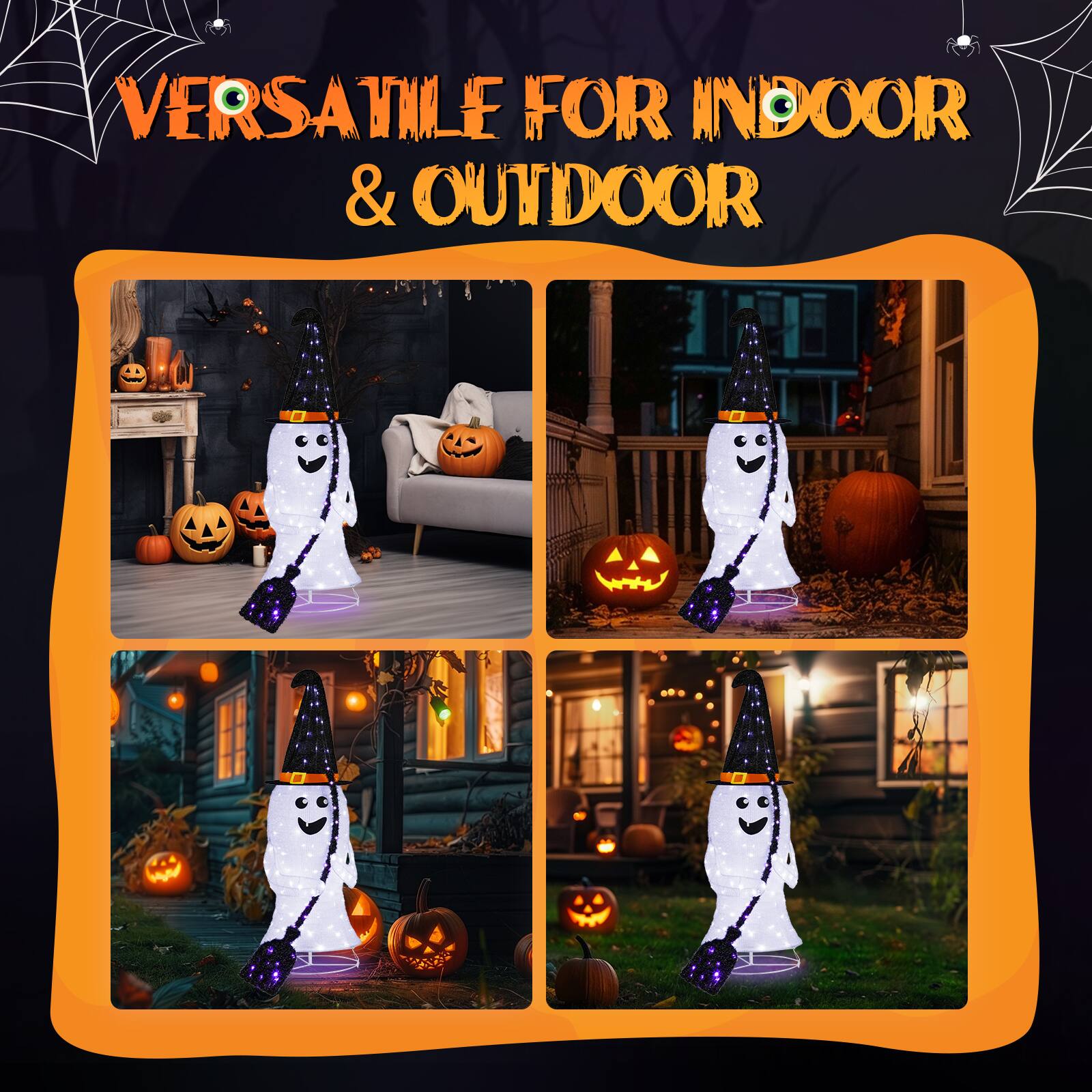 VERSATILE FOR INDOOR & OUTDOOR
