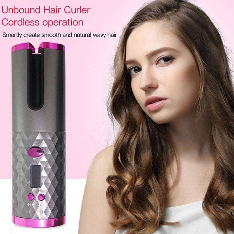 Unbound Hair Curler  
Cordless operation  
Smartly create smooth and natural wavy hair