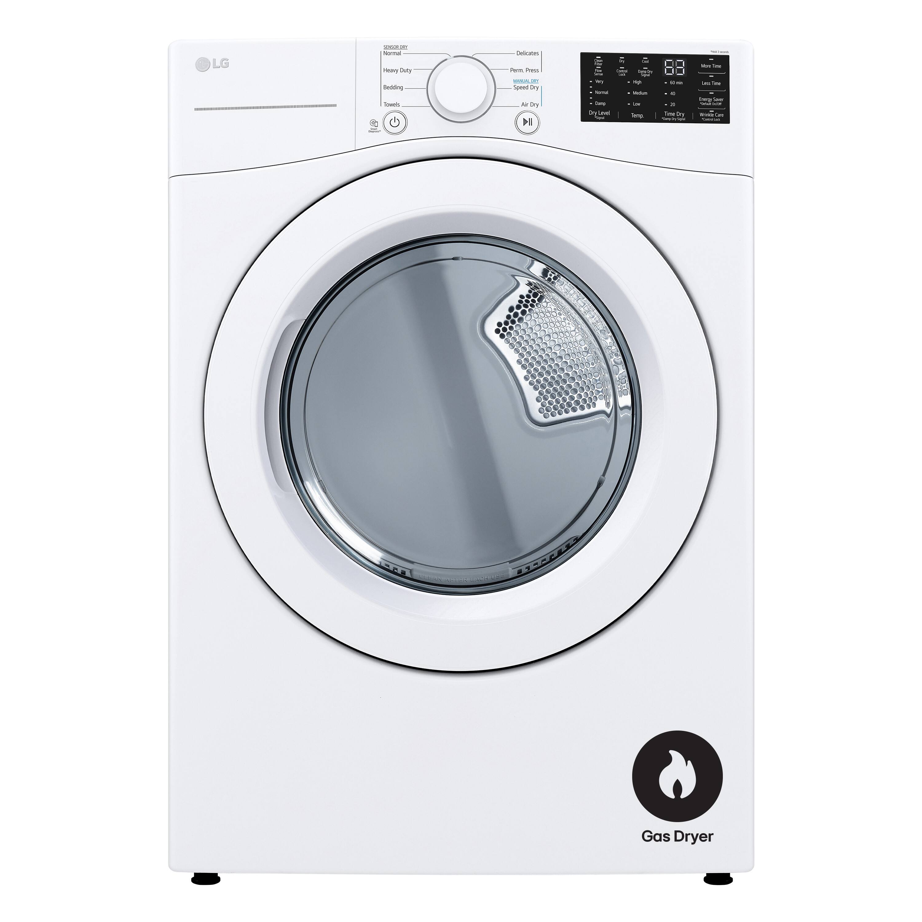LG - TAO DM Setting - s has - Dy A ay H - a Pges . - lemp - & 0E Gas Dryer