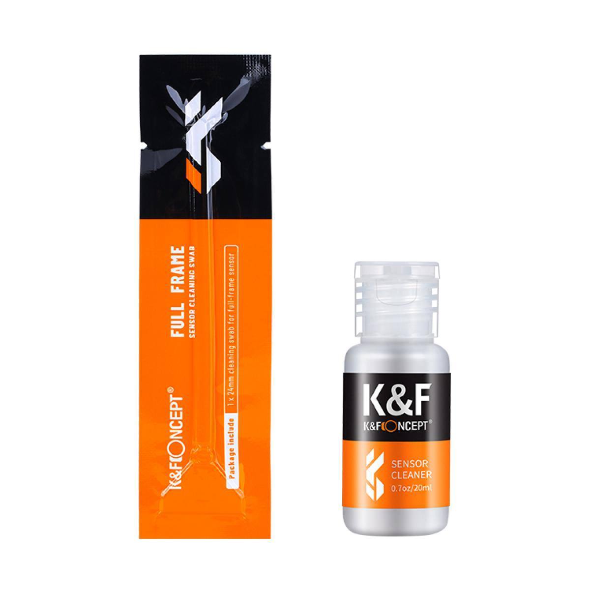 SWAB FRAME CLEANING FULL SENSOR K&F CONCEPT sensor full-frame for qenS cleaning 1x24mm 1x include Package K&F K&F CONCEPT SENSOR CLEANER 0.7oz /20ml