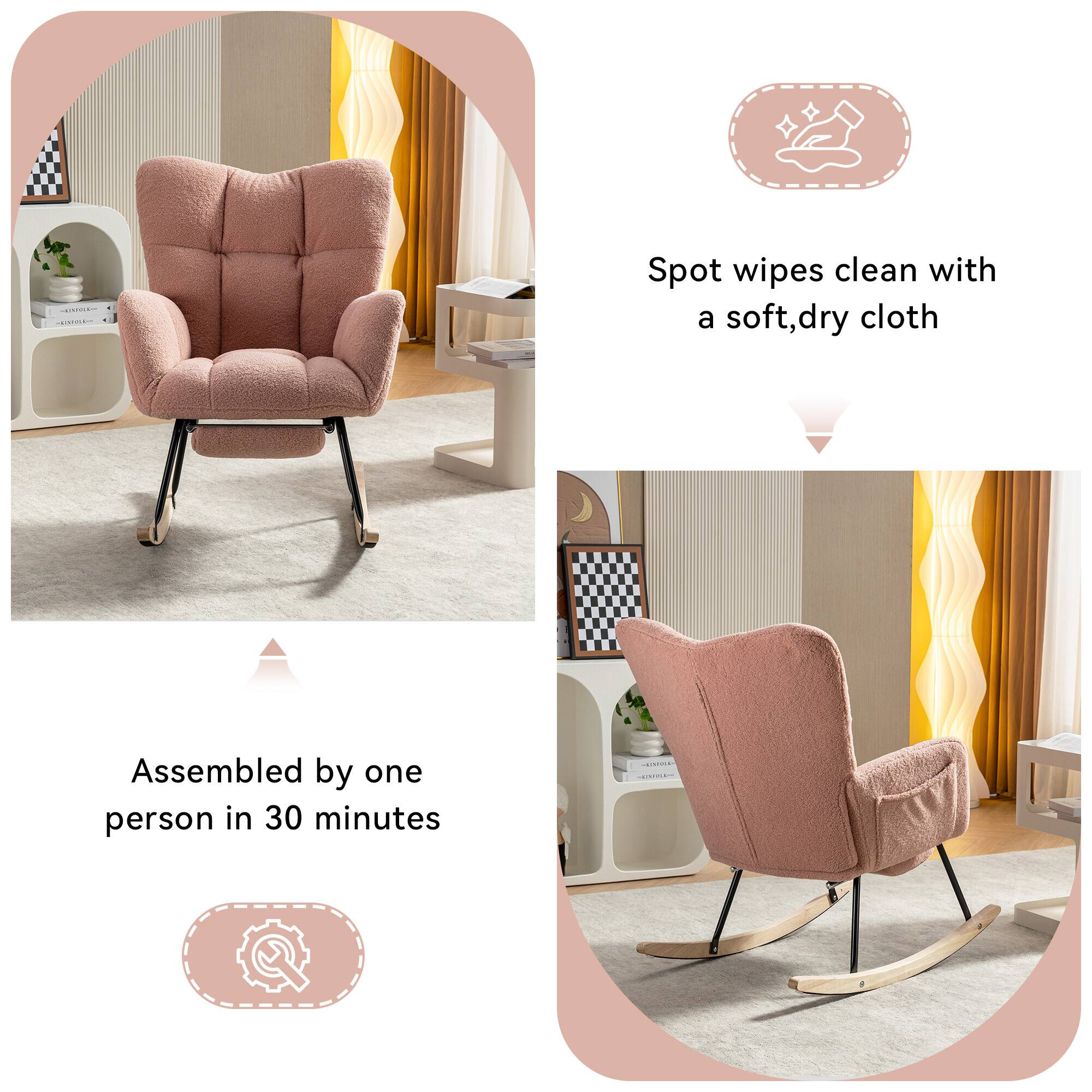 - Spot wipes clean with a soft, dry cloth
- Assembled by one person in 30 minutes