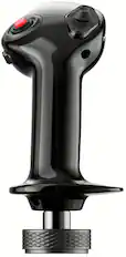 Front. Moza Racing - MA3X Flight Simulator Flightstick for Windows - Black.