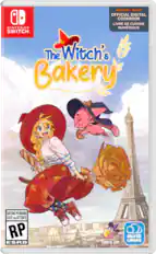 INCLUDES - INCLUT OFFICIAL DIGITAL COOKBOOK LIVRE DE CUISINE NUMÉRIQUE
NINTENDO SWITCH
The Witch's Bakery
RATING PENDING COTE en ATTENTE RP ESRB
Sunny Lab SILVER LINING