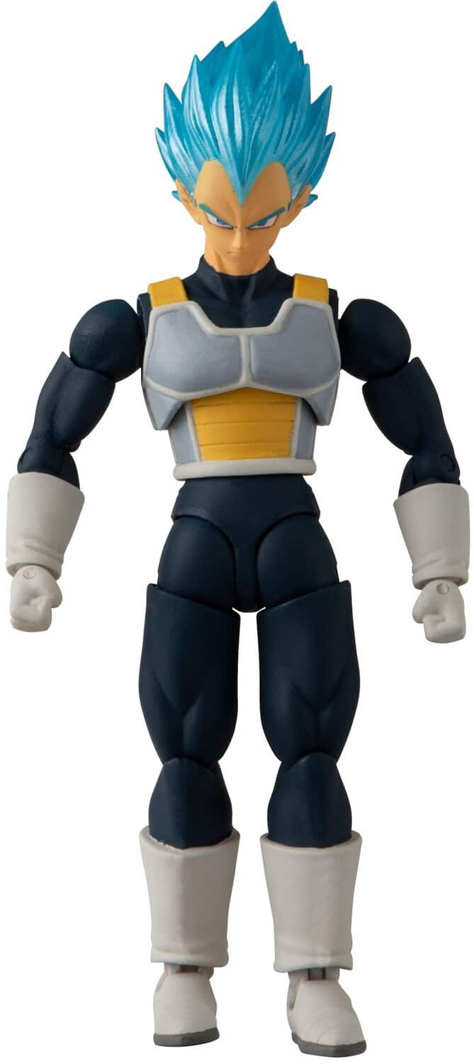 Bandai - Dragon Ball Super - Evolve - 5" Super Saiyan Blue Vegeta Action Figure - COLLECTIBLES - Multicolor