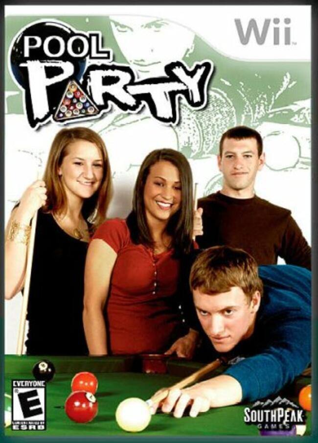 Wii  
POOL PARTY  
SOUTHPEAK GAMES  
EVERYONE  
E  
ESRB