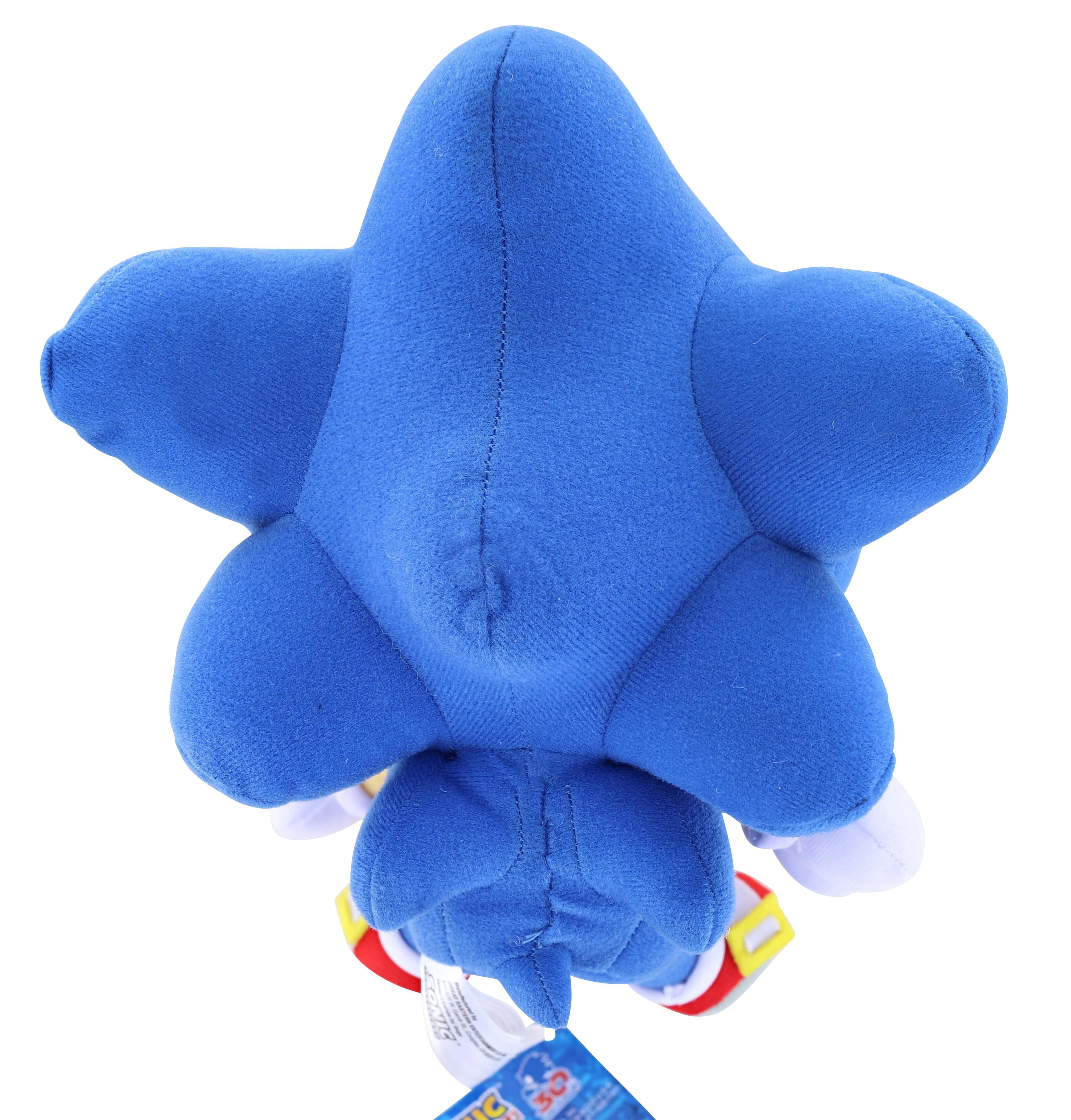 Alt View 1. Great Eastern - SONIC THE HEDGEHOG - SD SONIC SITTING PLUSH 7" - Blue.