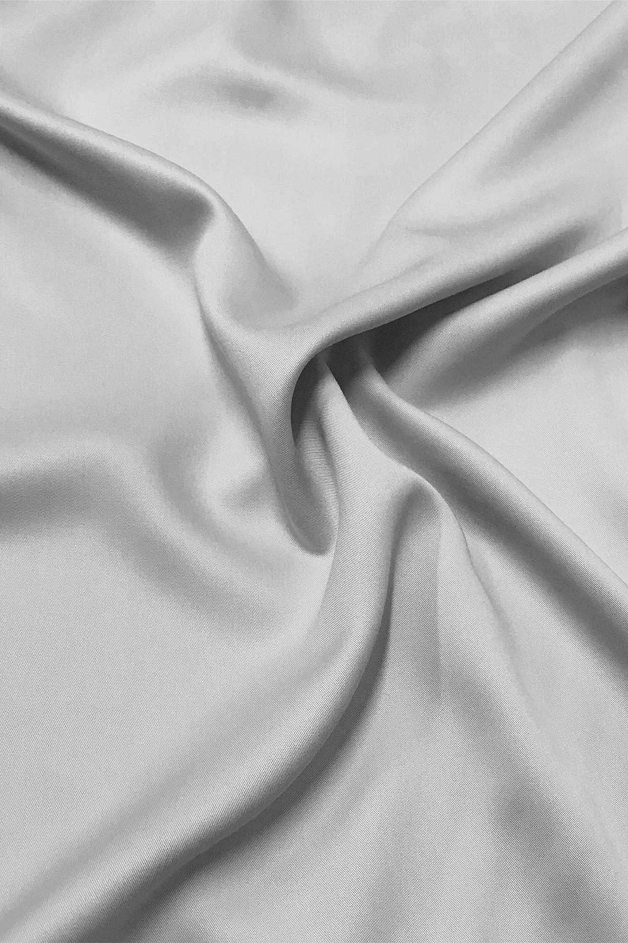 Alt View 4. BedVoyage - Luxury 100% viscose from Bamboo Fitted Sheet - Stone.