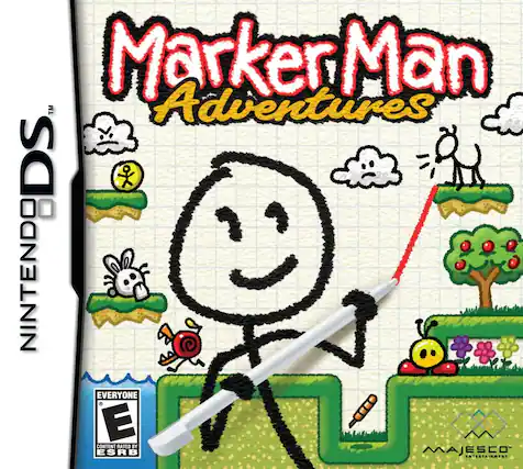 Marker Man Adventures
Nintendo DS
Everyone
E
Content Rated by ESRB
Majesco Entertainment - E (Everyone)