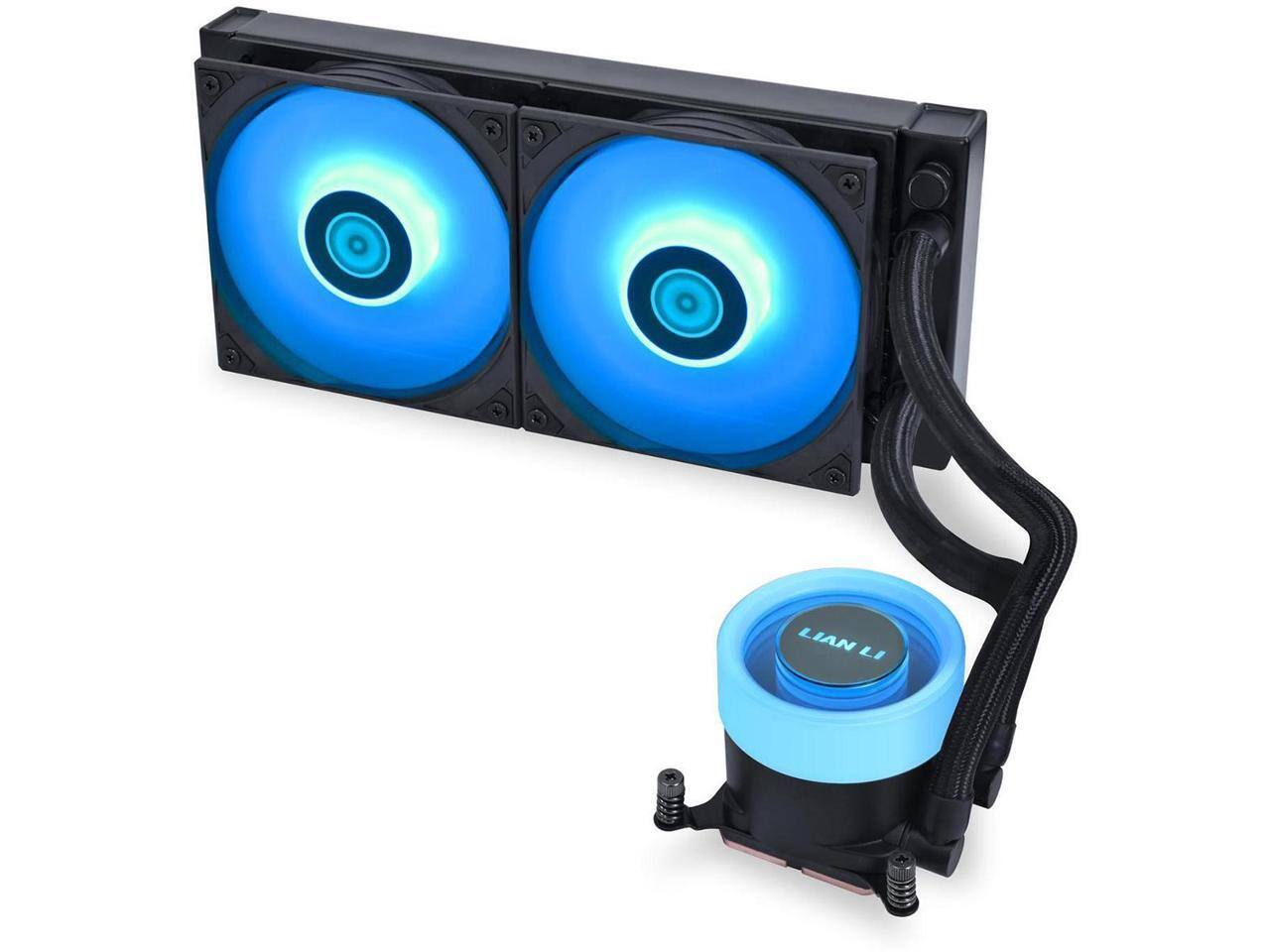 Lian Li Galahad II Lite 240mm AIO CPU Cooler, Fans, ARGB Pump, Low