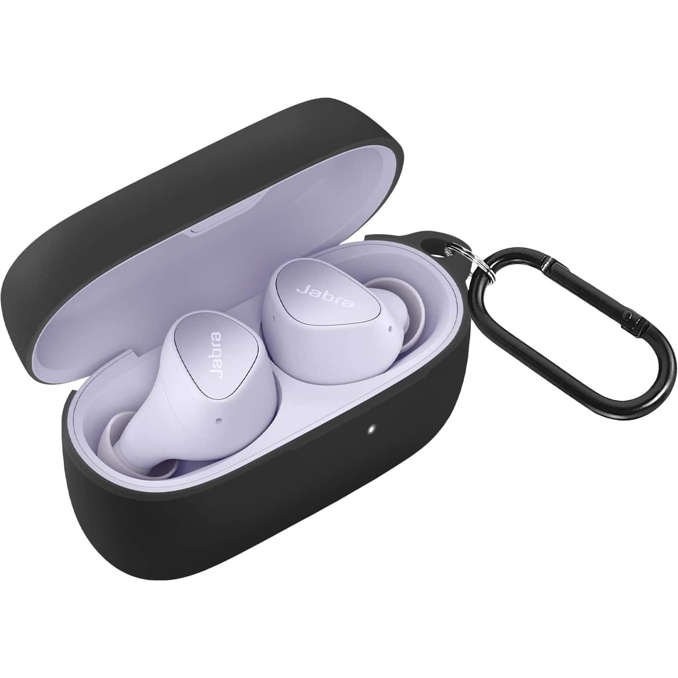 Alt View 12. SaharaCase - Anti-Slip Silicone Case for Jabra Elite 4 Headphones - Black.