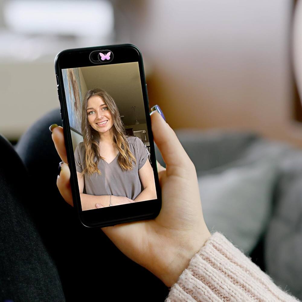 Alt View 1. RTMB - 3-Pack Butterfly Laptop Webcam Cover Slide, Ultra-Thin Privacy Protectors.