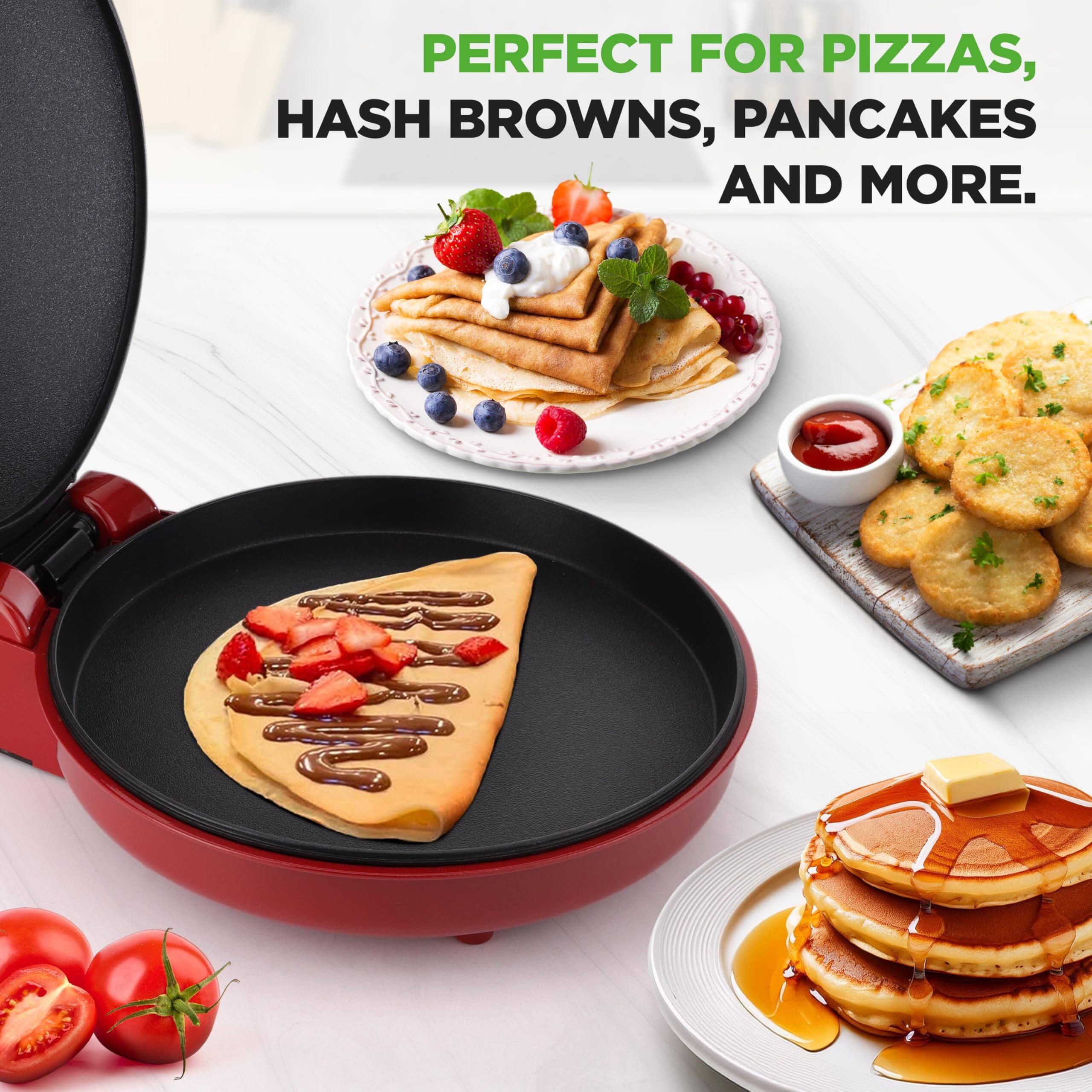 PERFECT FOR PIZZAS, HASH BROWNS, PANCAKES AND MORE.