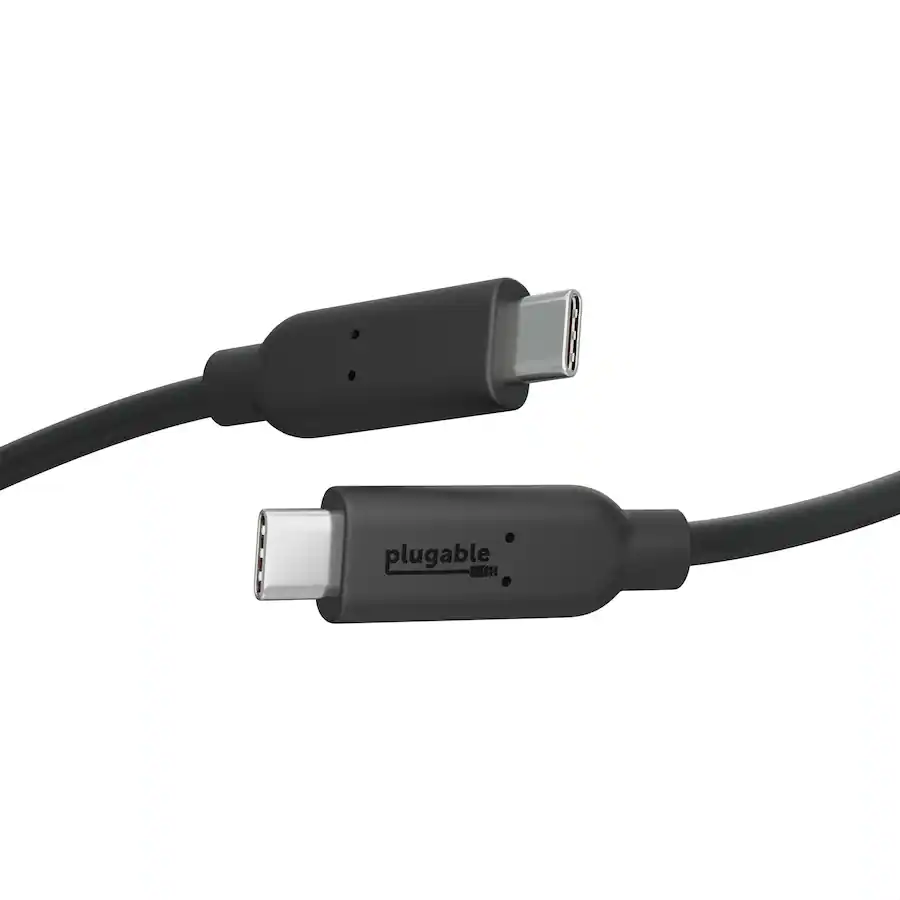 Plugable USB C Cable USB IF Certified,1m,10Gbps,PD Support, Driverless ...