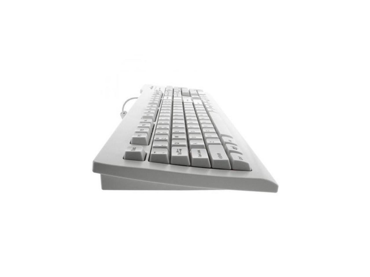 Alt View 2. Seal Shield - Seal Shield Silver Seal Waterproof Keyboard - SSWKSV208UK - USB - 105 Keys - UK QWERTY - Mac/PC - White - White.