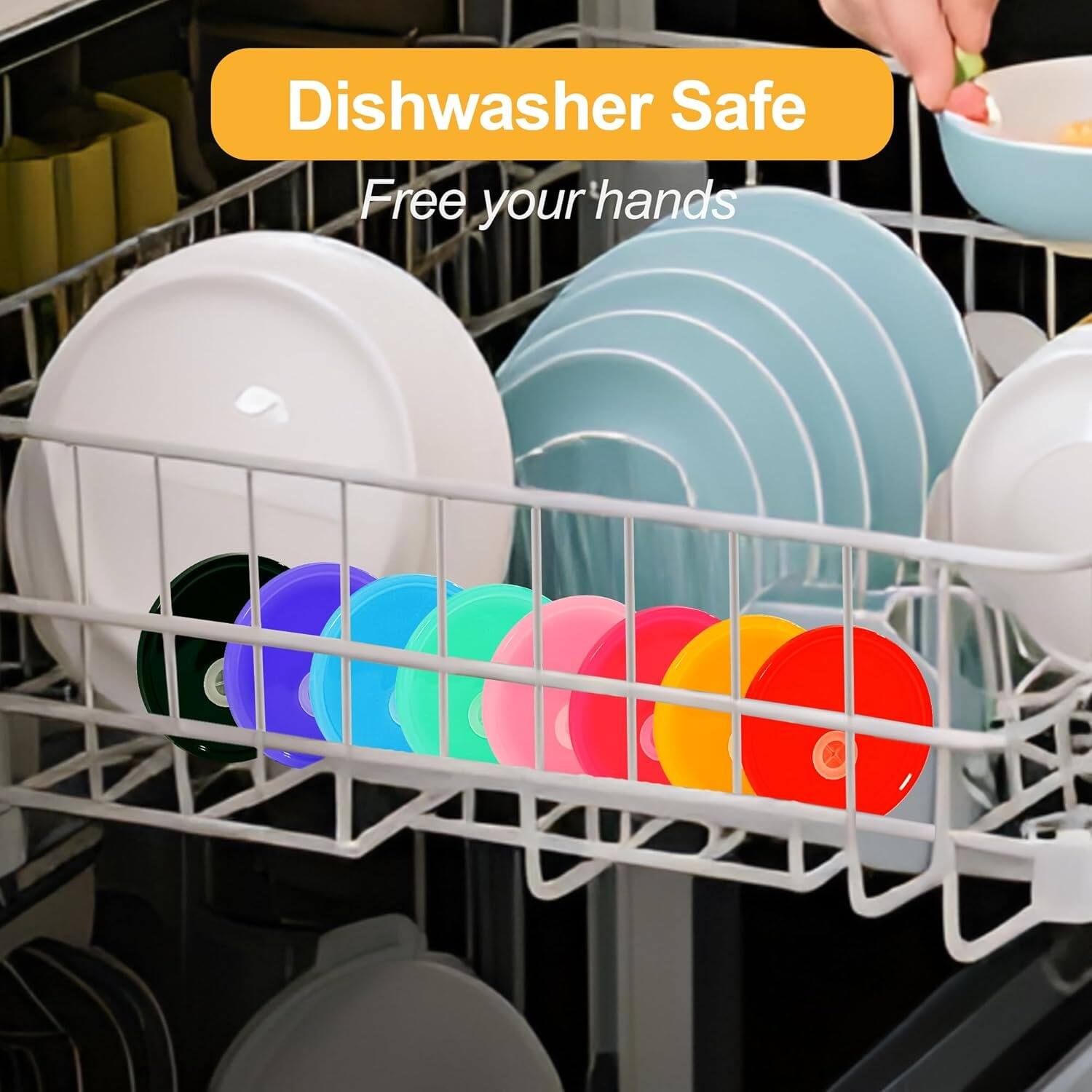 Dishwasher Safe
Free your hands