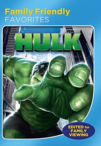 Front. The Hulk (Family Friendly Version) - DVD.