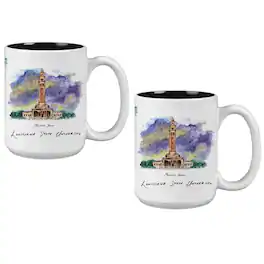 Indigo Falls - LSU Tigers 2-Pack 15oz. Laura Wilcox University Mug Set - Multicolor