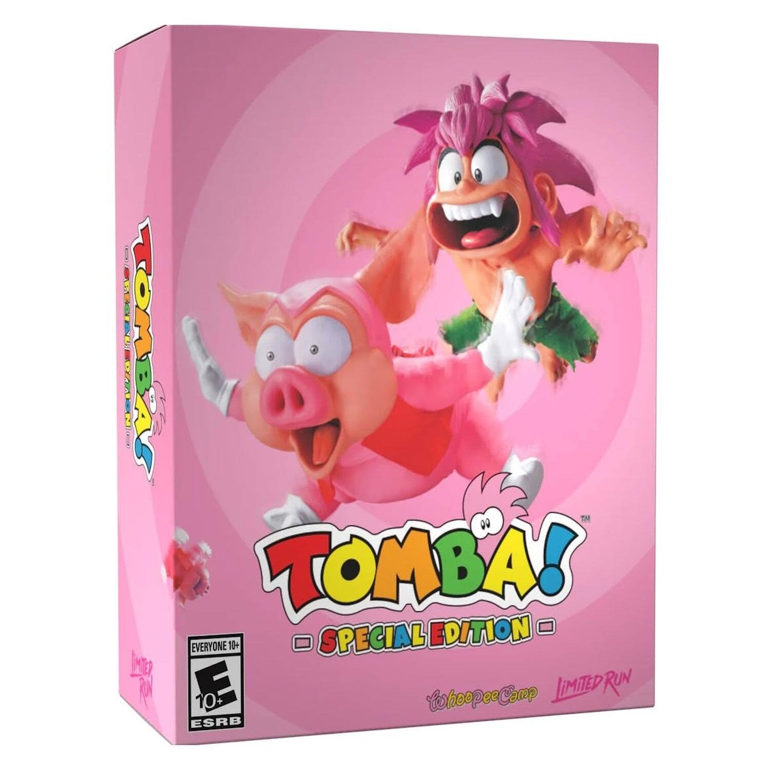 TOMBA! SPECIAL EDITION  
by hoopoe Camp  
LIMITED RUN  
EVERYONE 10+  
ESRB - E10+ (Everyone 10+)