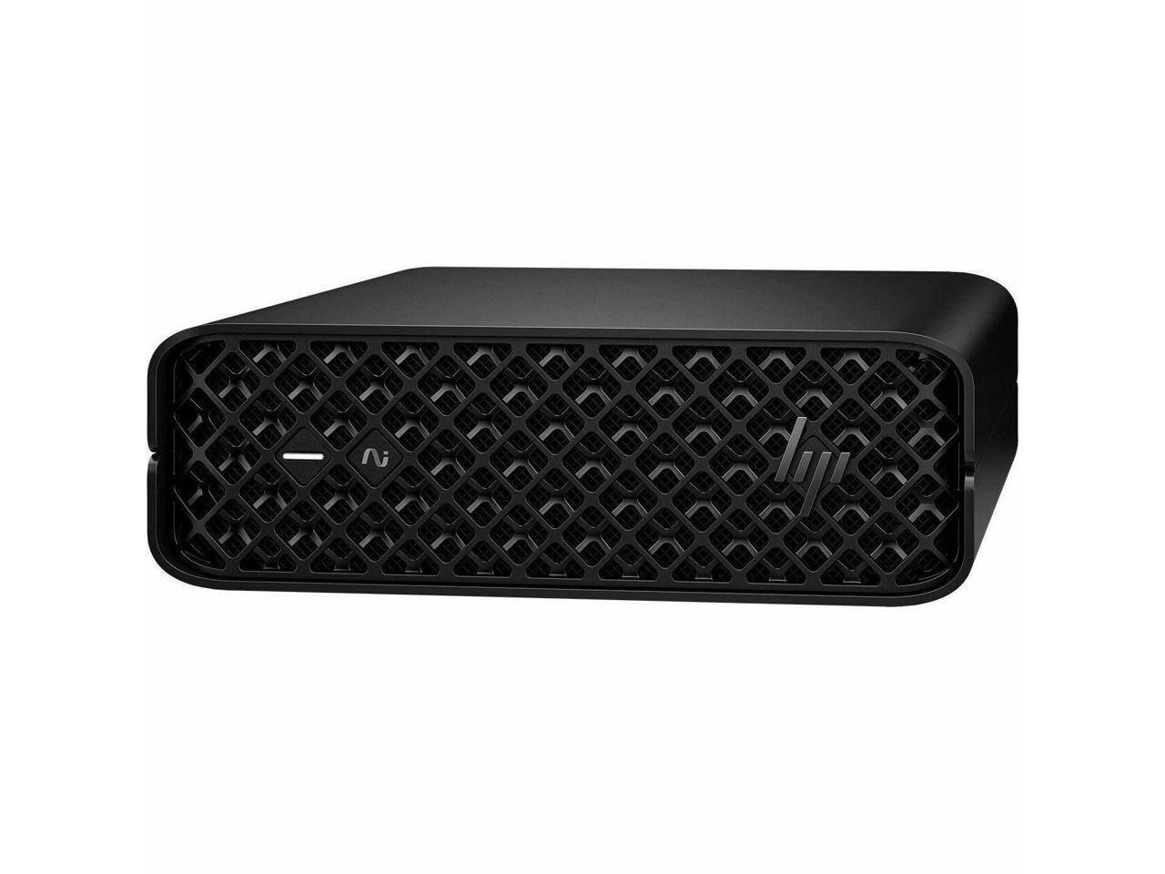 Alt View 4. HP - HP Z2 G1i Workstation - Intel Core Ultra 5 235 - 32 GB - 1 TB SSD - NVIDIA RTX A400 - Windows 11 Pro - Mini PC - Black.