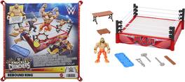 Mattel - Collectible - WWE Knuckle Crunchers Rebound Ring Playset - Collectibles - Multicolor