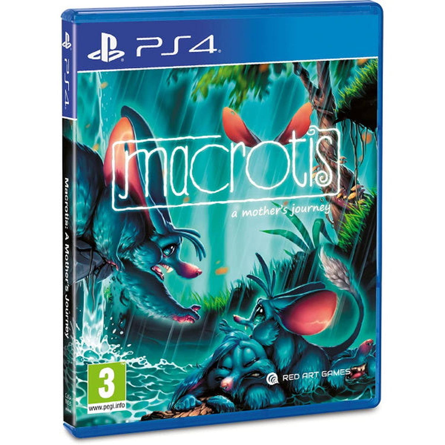 PS4  
Macrotis: A Mother's Journey  
RED ART GAMES  
www.pegi.info  
3 - E (Everyone)