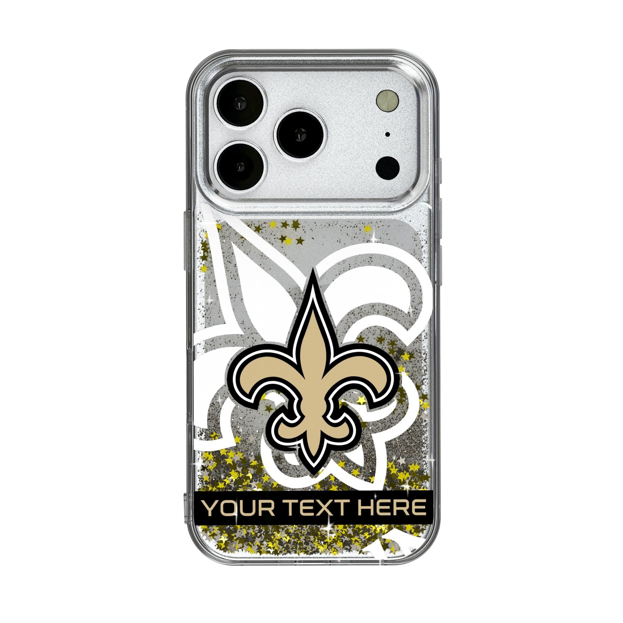 Keyscaper - NFL - New Orleans Saints Personalized Tilt Design iPhone Glitter Phone Case - 13 Pro - Multicolor price history on PriceWatchPro