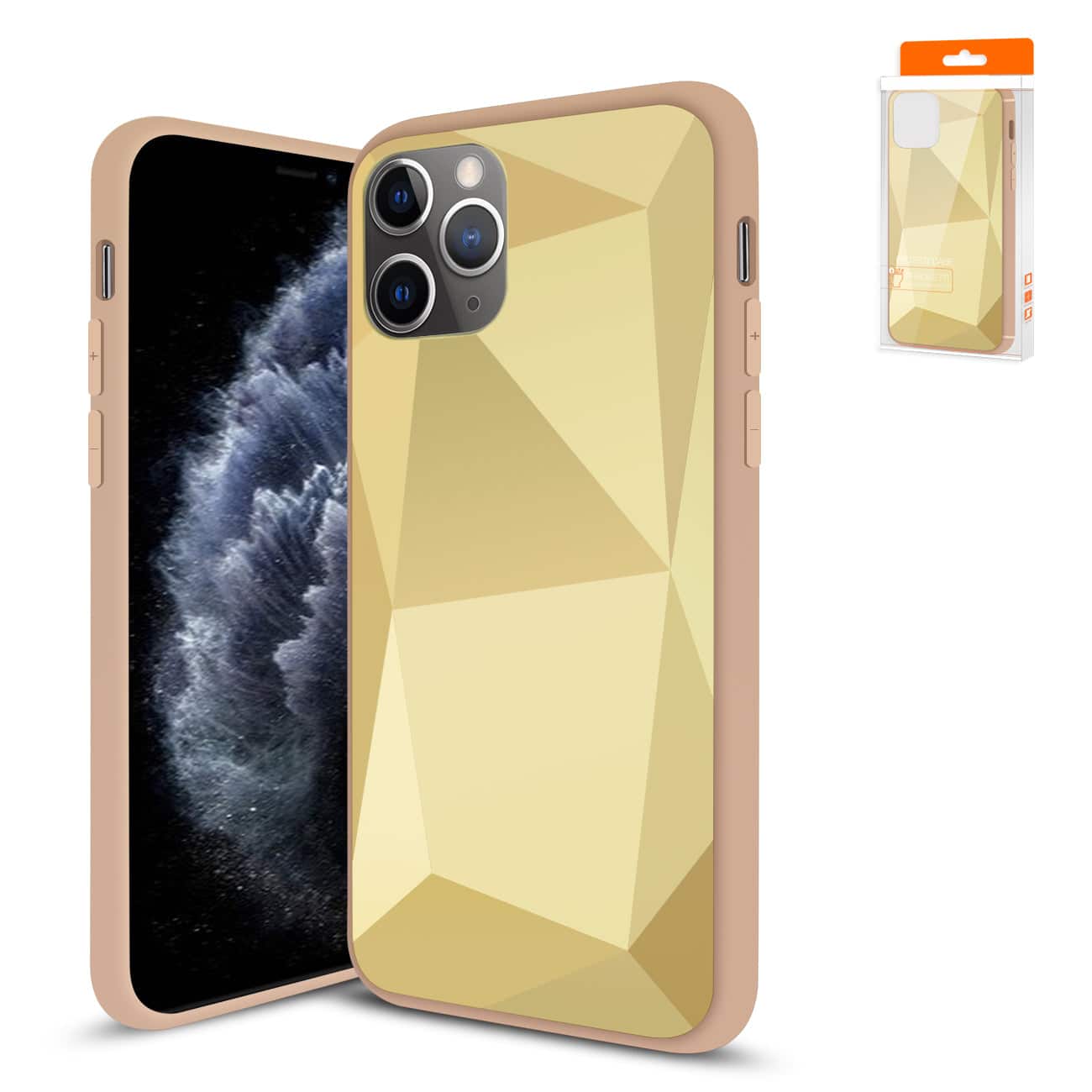 Reiko - Apple Iphone 11 Pro Apple Diamond Cases In - Gold