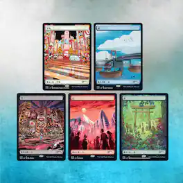 Wizards of The Coast - Magic: The Gathering TCG: Secret Lair The Tokyo Lands