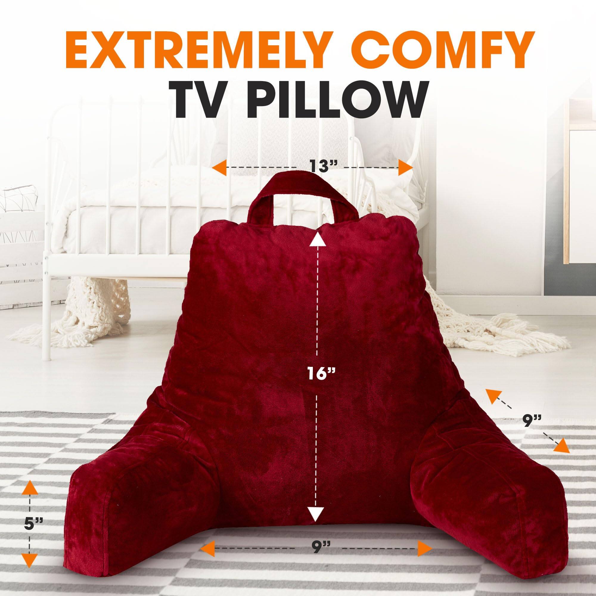 EXTREMELY COMFY TV PILLOW

13"
16"
9"
5"
9"