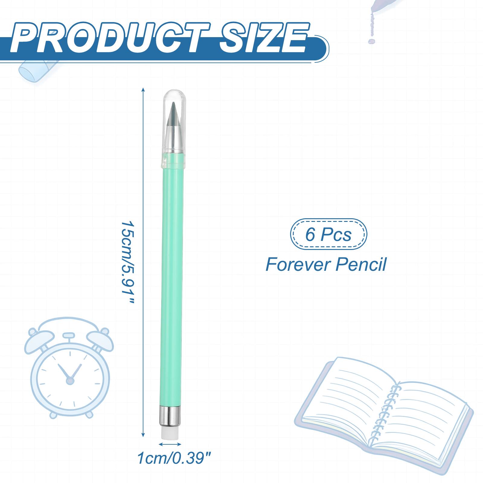 PRODUCT SIZE  
15cm/5.91"  
1cm/0.39"  
6 Pcs  
Forever Pencil