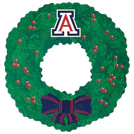 Fan Creations - Arizona Wildcats 16'' Team Wreath Sign - Green