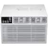 Front. Whirlpool - 450 Sq. Ft. 10,000 BTU Window Air Conditioner with Remote Control - White.