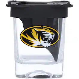 Indigo Falls - Missouri Tigers 10oz. Ice Wedge Glass - Multicolor