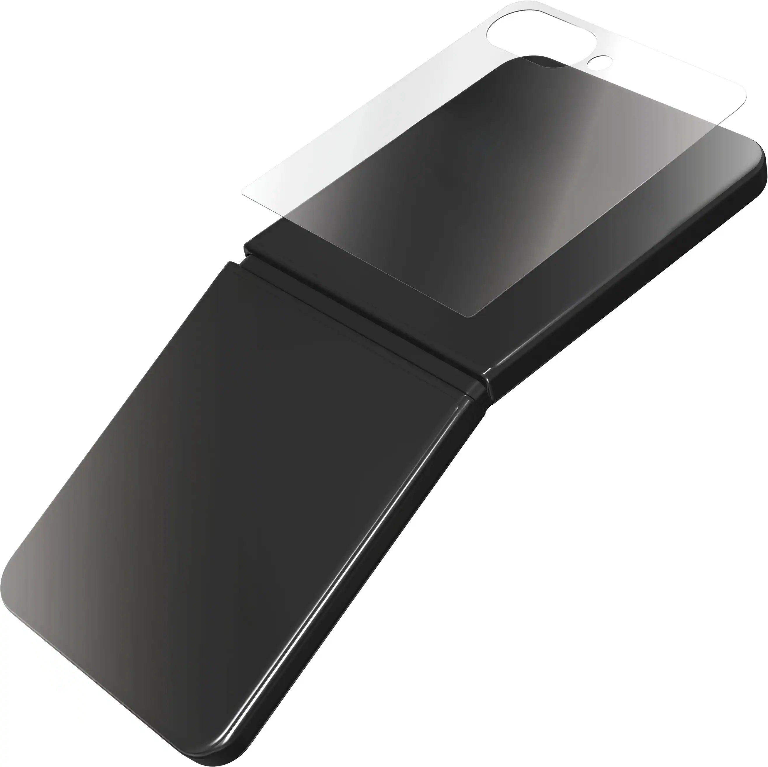 ZAGG - Glass+ Defense Screen Protector for Samsung Galaxy Z Flip7 - Clear