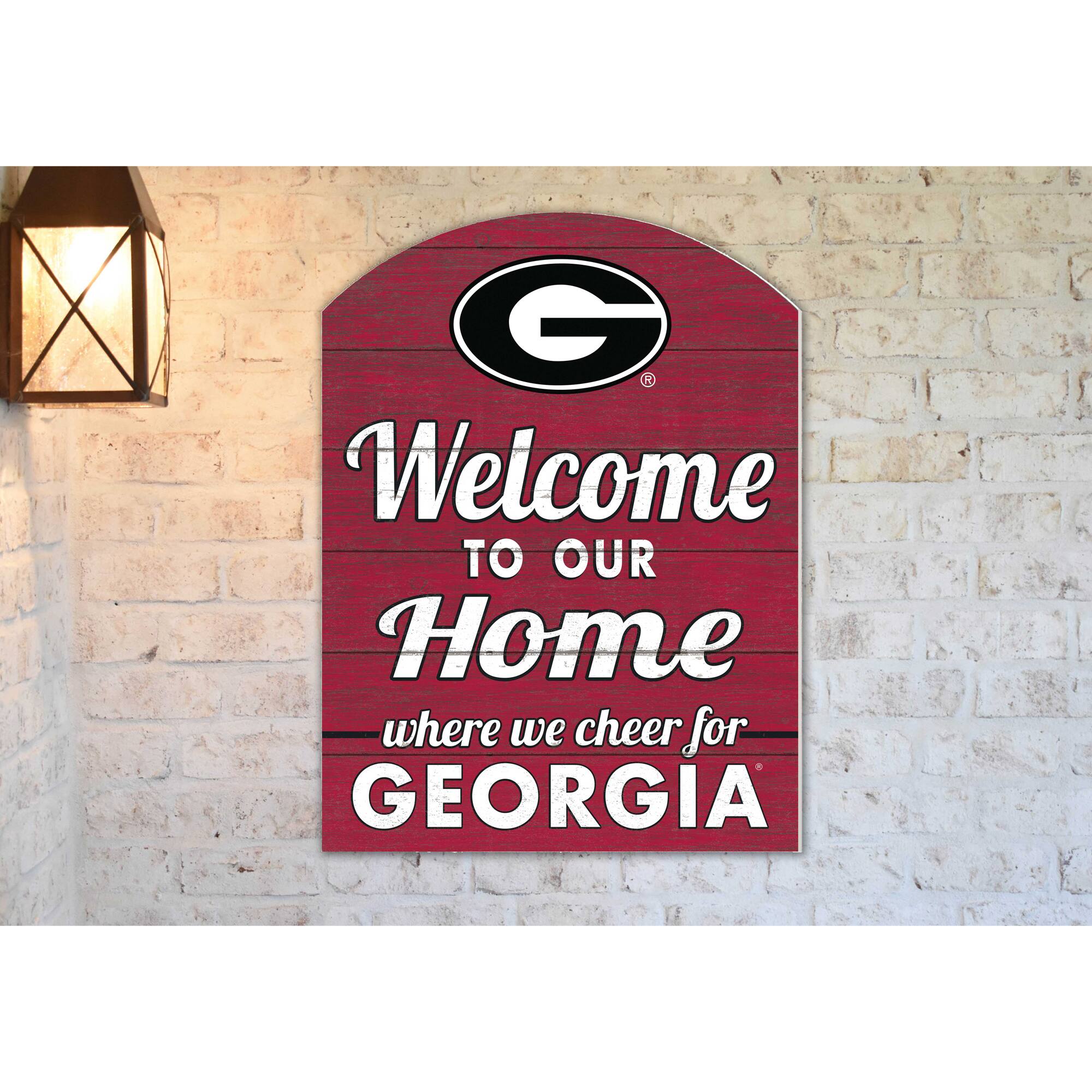 Jardine Georgia Bulldogs 16'' x 22'' Marquee Sign Red 4939455 - Best Buy