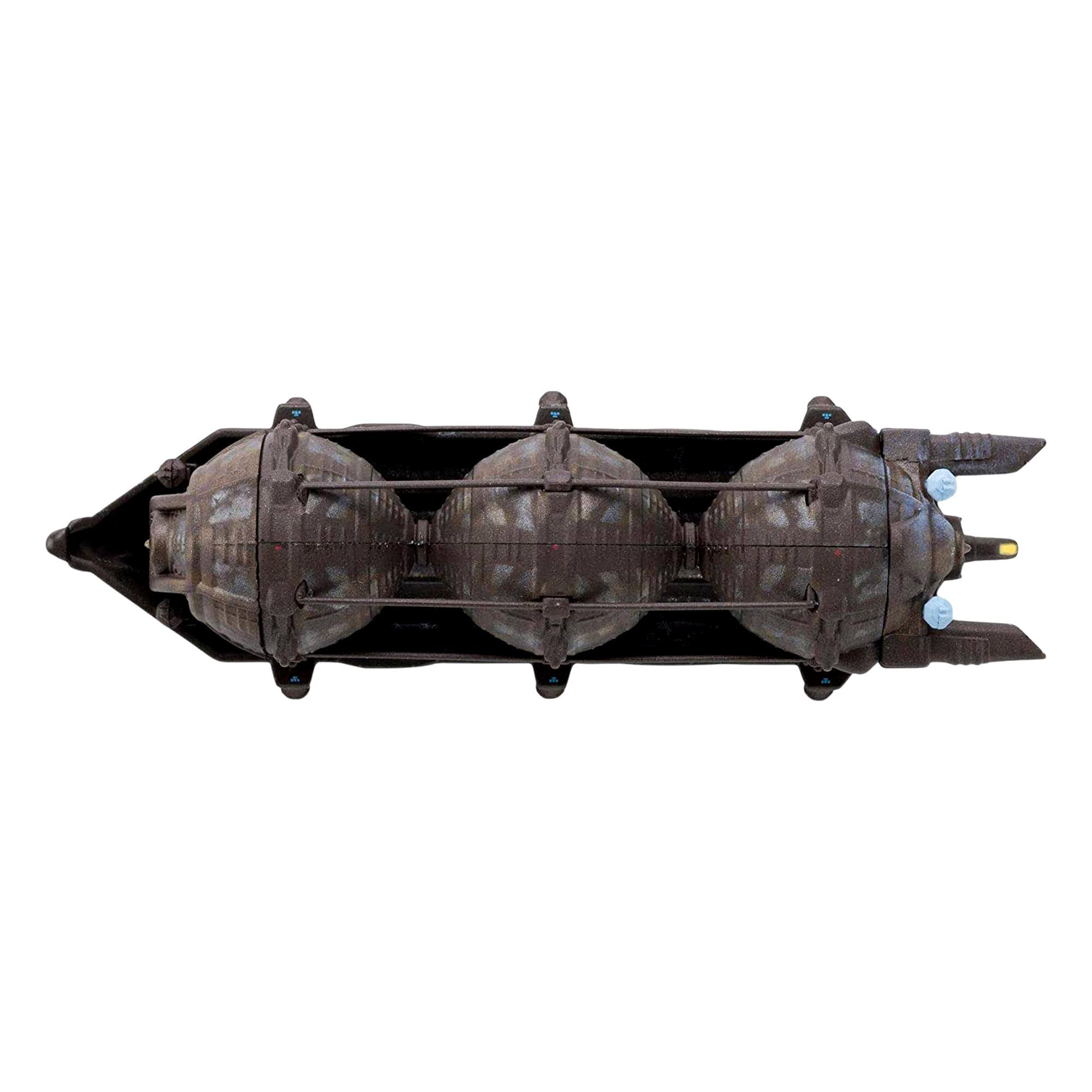 Alt View 4. Eaglemoss - Eaglemoss Star Trek Starship Replica | Malon Freighter - Black.