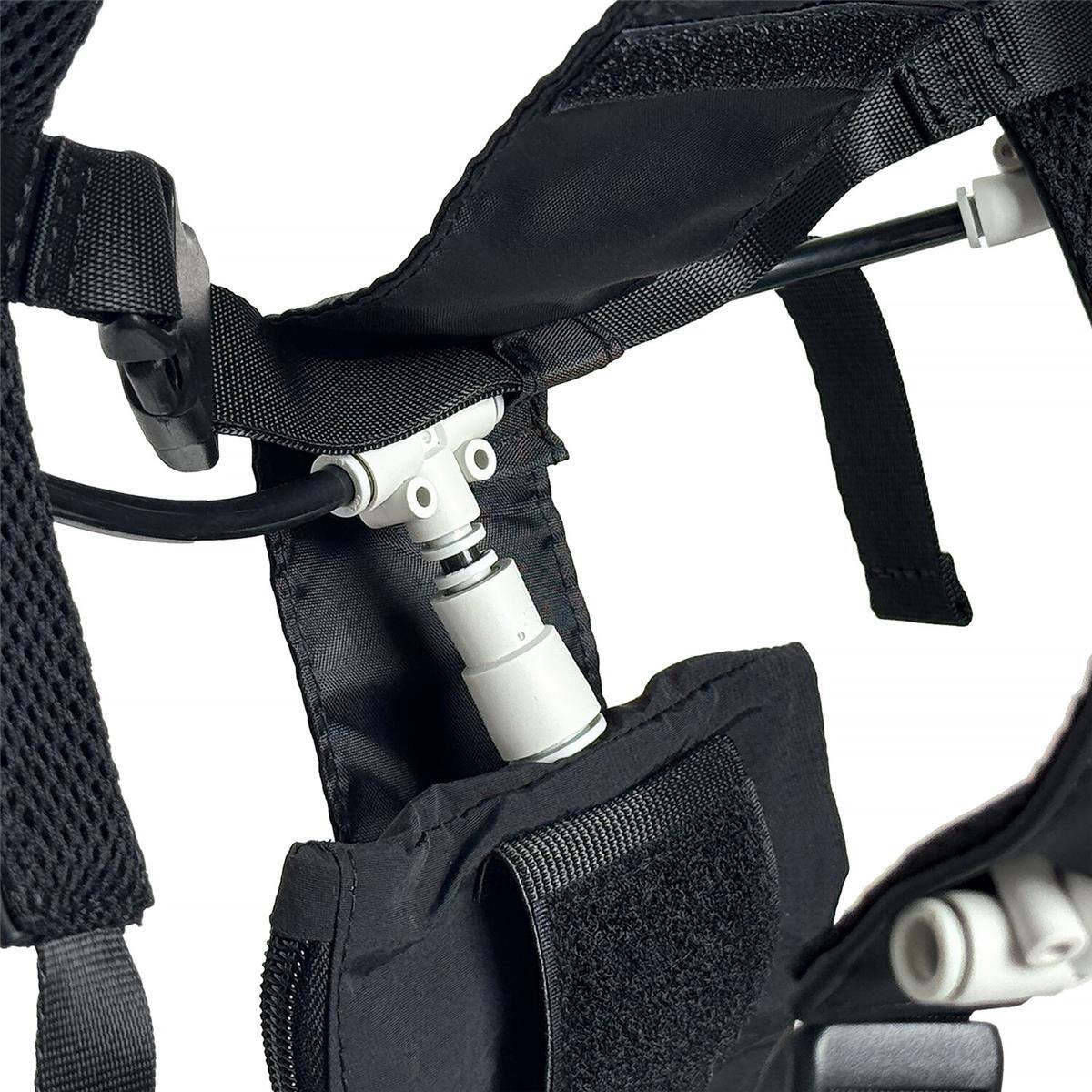 Alt View 3. PMI - PMI On-Body Smoke Vest System, Black.
