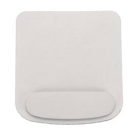 Unique Bargains - Ergonomic Gel Mouse Pad with Wrist Rest Support Memory Foam Mat Non-Slip Base for Office Computers Laptop Keyboard - Light Gray