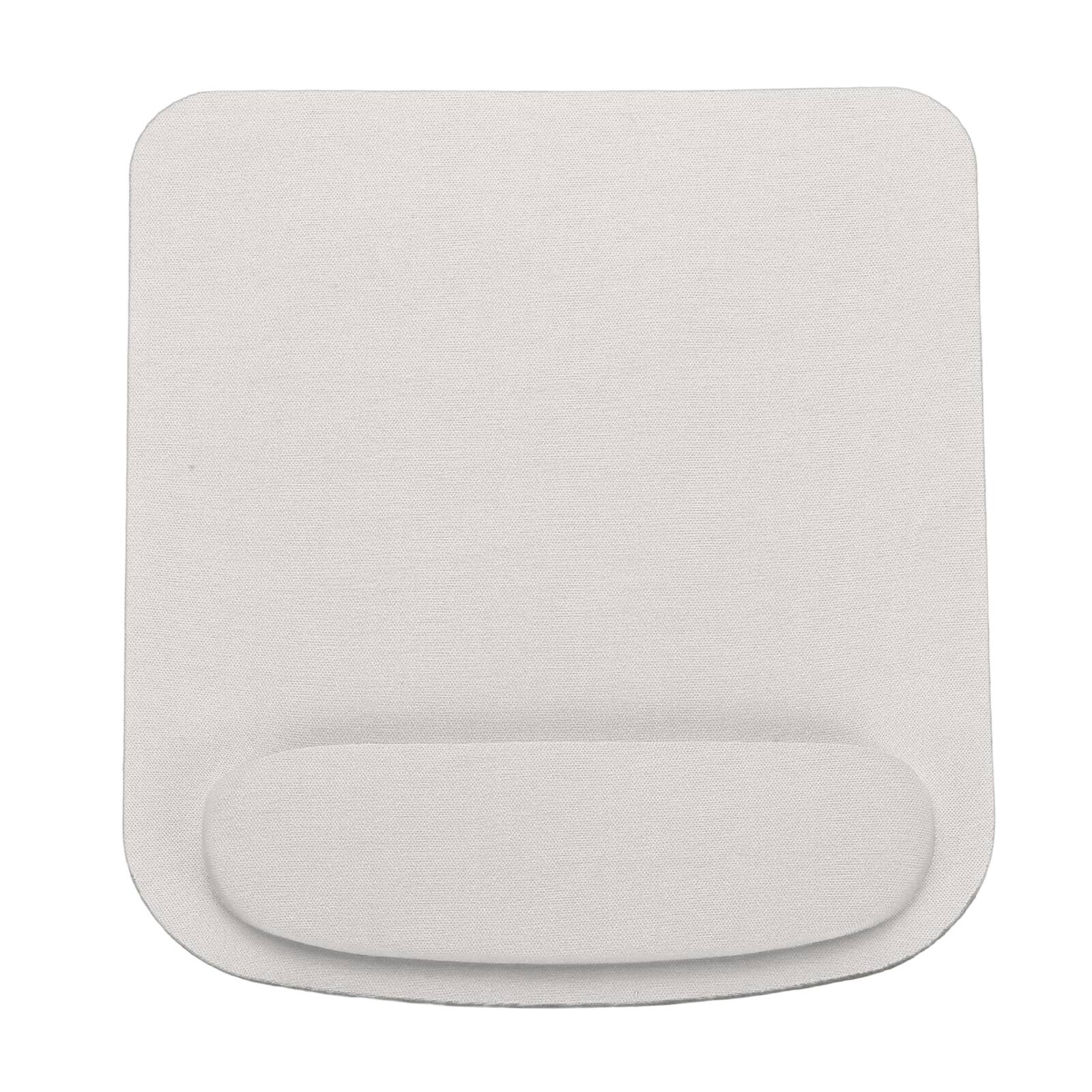 Front. Unique Bargains - Ergonomic Gel Mouse Pad with Wrist Rest Support Memory Foam Mat Non-Slip Base for Office Computers Laptop Keyboard - Light Grey.
