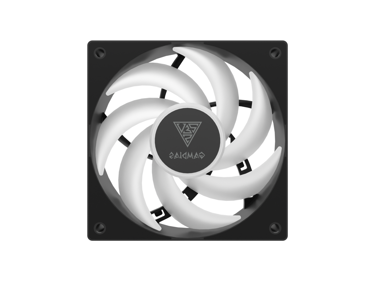 Alt View 6. GAMDIAS - GAMDIAS Aura GLV2 360mm AIO, Rotatable Pump, 3x120mm Fans, PWM & ARGB Sync, LGA 1851/1700, AM5/AM4 - ARGB.
