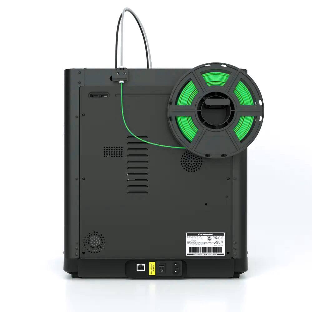 Left. Flashforge - Adventurer 5M 3D Printer Bundle with 4× HS PLA 1kg Filaments - black.