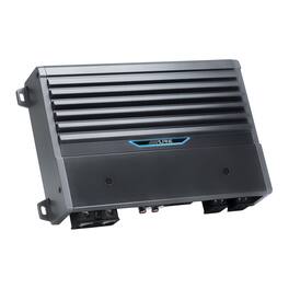 Alpine - M-A60F 4-Ch Marine Amplifier w/ 600W of Flexible Power, IPX6 Chassis - Black/Gray