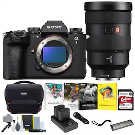 Sony - Alpha 1 Mark II Mirrorless Lens Camera with FE 28-70mm f/2 GM Lens Bundle