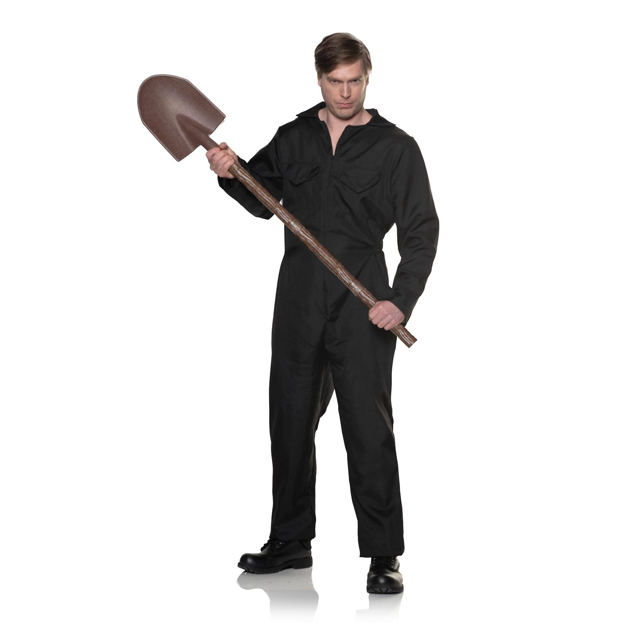 Underwraps - Shovel 28 Inch Plastic Adult Costume Accessory - Black