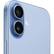 Left. Apple - iPhone 17 256GB 6.3" 5G Fully Unlocked, Mist Blue - Blue.