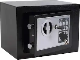 Vulpecula Spade - Electronic Deluxe Digital Security Safe Box Key Keypad Lock Home Office Hotel Business Jewelry Cash Use Storage money