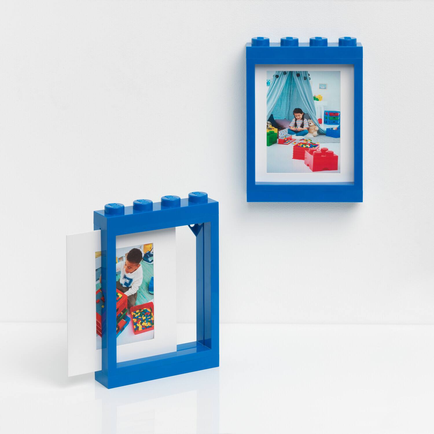 Alt View 2. Room Copenhagen - LEGO Picture Frame, Blue   - Collectibles - Multicolor.