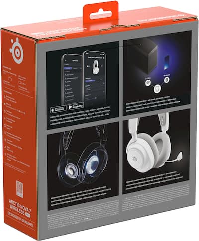 SteelSeries Arctis Nova 7 Gen 2 Wireless Over The Ear Multi Gaming SteelSeries Arctis Nova 7 Gen 2 Wireless Over The Ear Multi Gaming