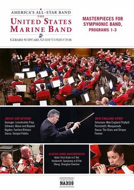 The United States Marine Band - Masterpieces for Symphonic Band Programs 1-3 - DVD
