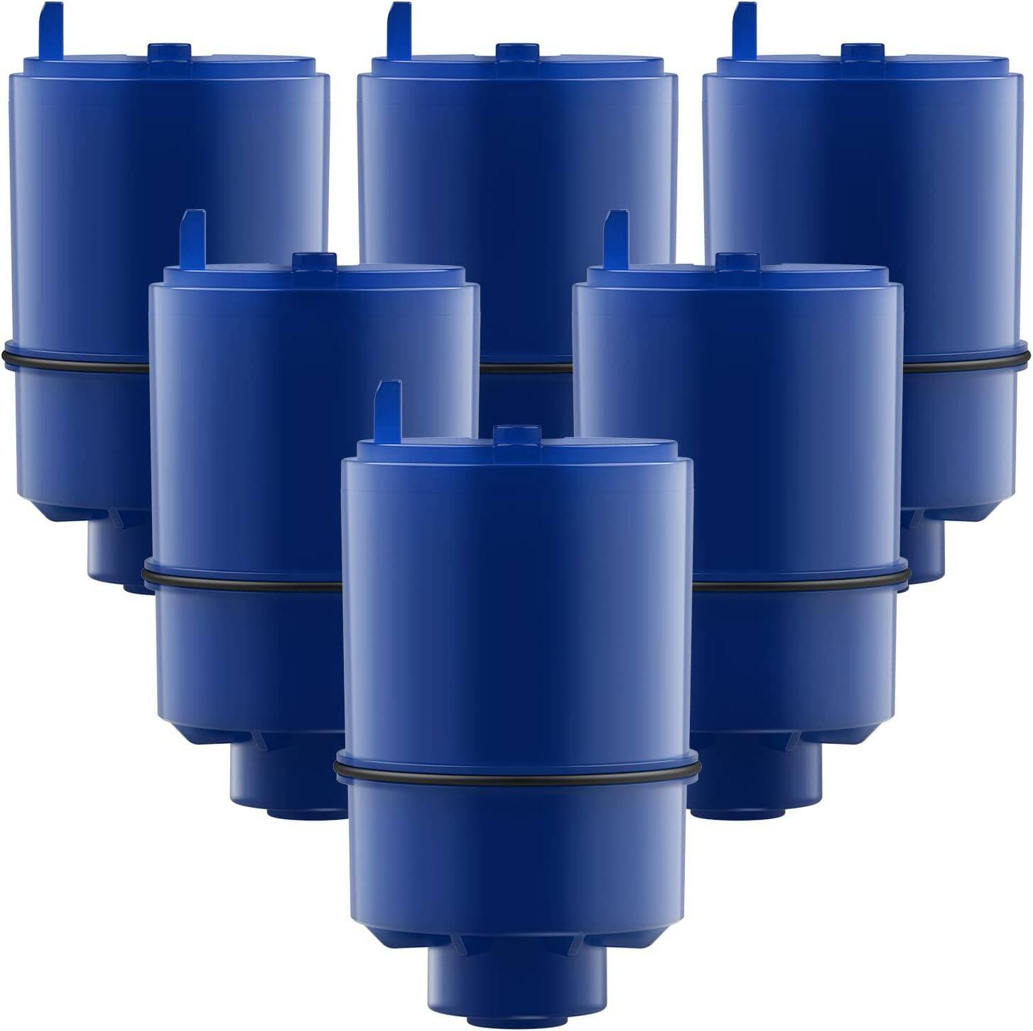 Front. GLACIER FRESH - GLACIER FRESH pur® Filters RF9999® and RF-3375 Water Filter, Replacement Faucet for All pur® Systems, 6 Pack.